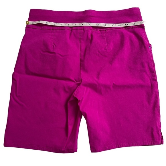 INC International Concepts Women's Mid-Rise Pull-On Purple Shorts - Size 8 - Picture 7 of 10